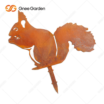 AISI GB 등급 코르텐 강 정원은 동물 조각을 꾸밉니다