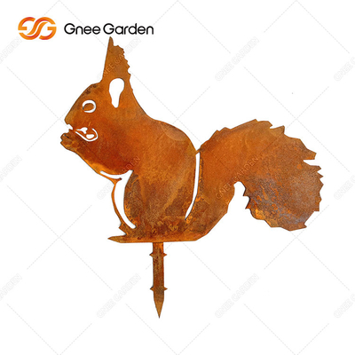AISI GB 등급 코르텐 강 정원은 동물 조각을 꾸밉니다