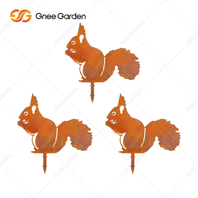 AISI GB 등급 코르텐 강 정원은 동물 조각을 꾸밉니다