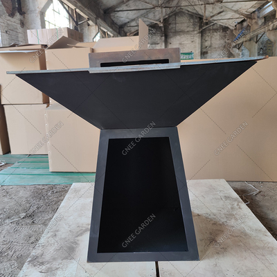 풍화 Corten 강철 Bbq 불 구덩이 원형 Plancha에 두껍게 3mm