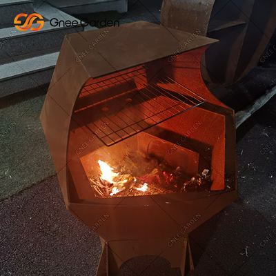 홈 파티는 주문형 BBQ 차콜 그릴 4 밀리미터 두께를 사용합니다