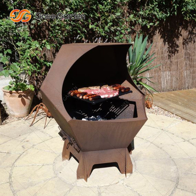 홈 파티는 주문형 BBQ 차콜 그릴 4 밀리미터 두께를 사용합니다