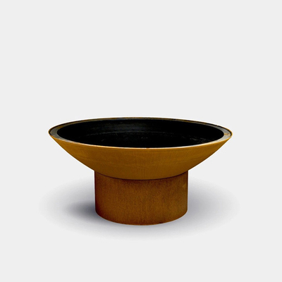 불 그릇 Corten 강철 바베큐 석쇠를 요리하는 유럽 옥외 요리 석쇠