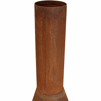 장식적인 Corten 강철 정원 보물 불 구덩이 관례 크기