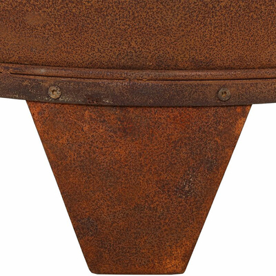 장식적인 Corten 강철 정원 보물 불 구덩이 관례 크기