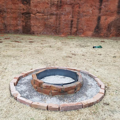 옥외 녹슨 Corten 풍화 강철 불 구덩이 OEM ODM