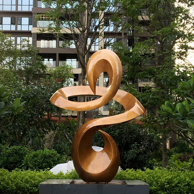 그니 정원 써클 초록 스테인레스 강은 창조적이어서 조각을 합니다