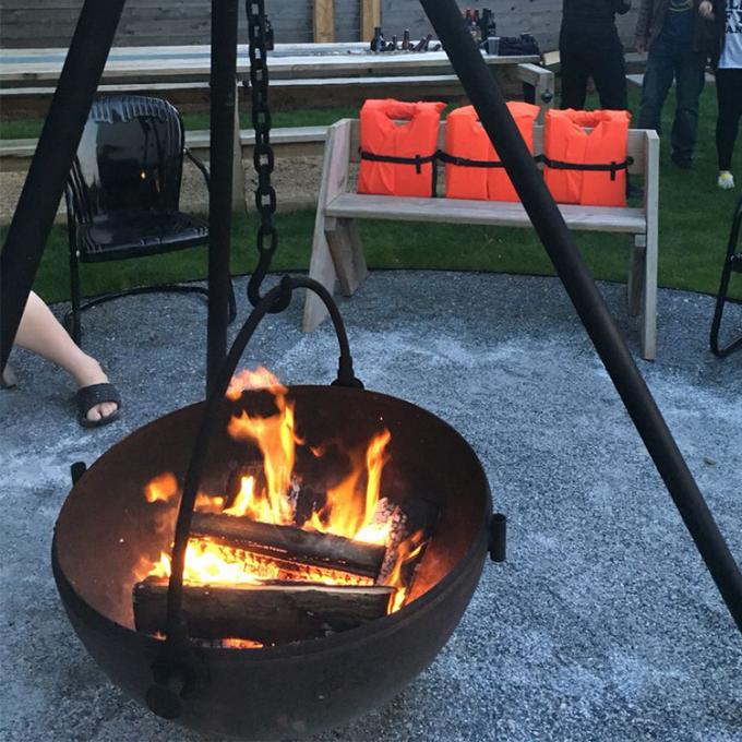 코르텐 강 bbq 그릴