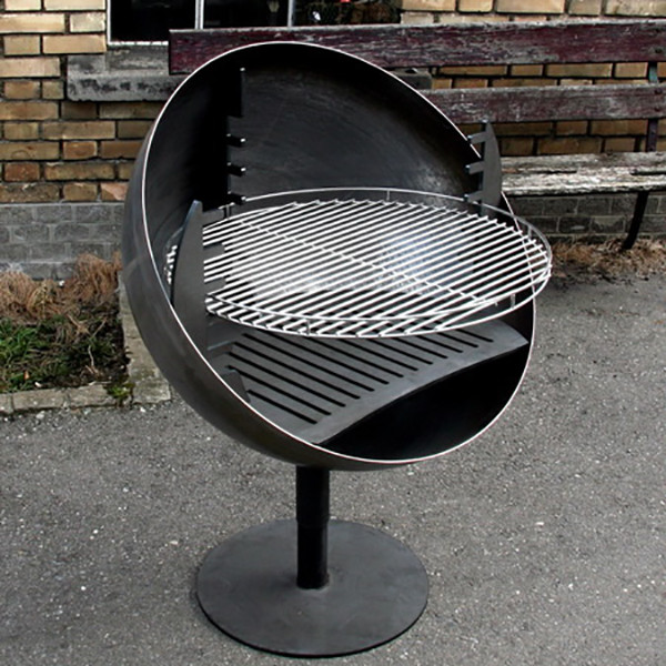 야외 요리 그릴 야외 큰 코르텐 강 방화정 화재 용기 BBQ 그릴