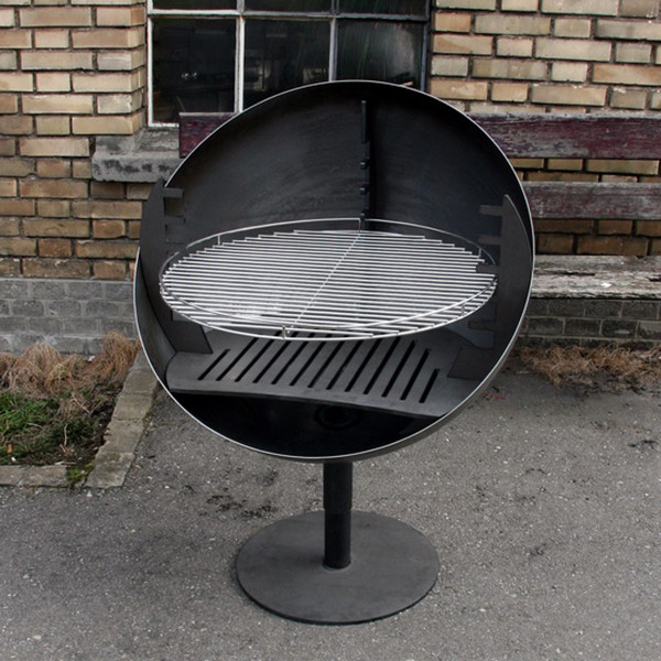 야외 요리 그릴 야외 큰 코르텐 강 방화정 화재 용기 BBQ 그릴